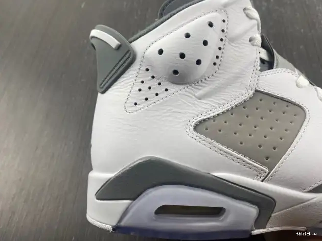Rep TBkick Jordan Grey 6 Cool CT8529-100 Air 0526